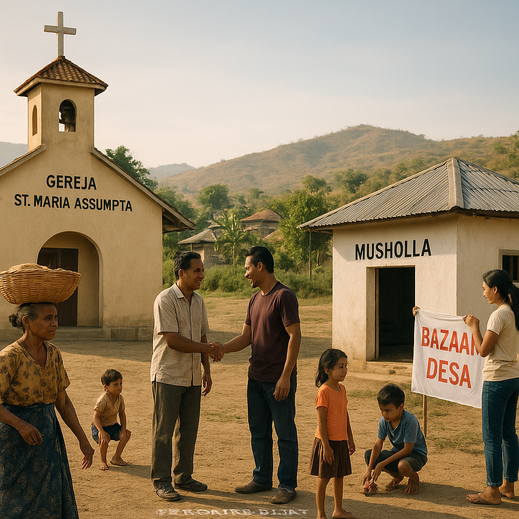 Suara Gereja Tua di Motong: Simbol Keberagaman di Ujung Timor Barat