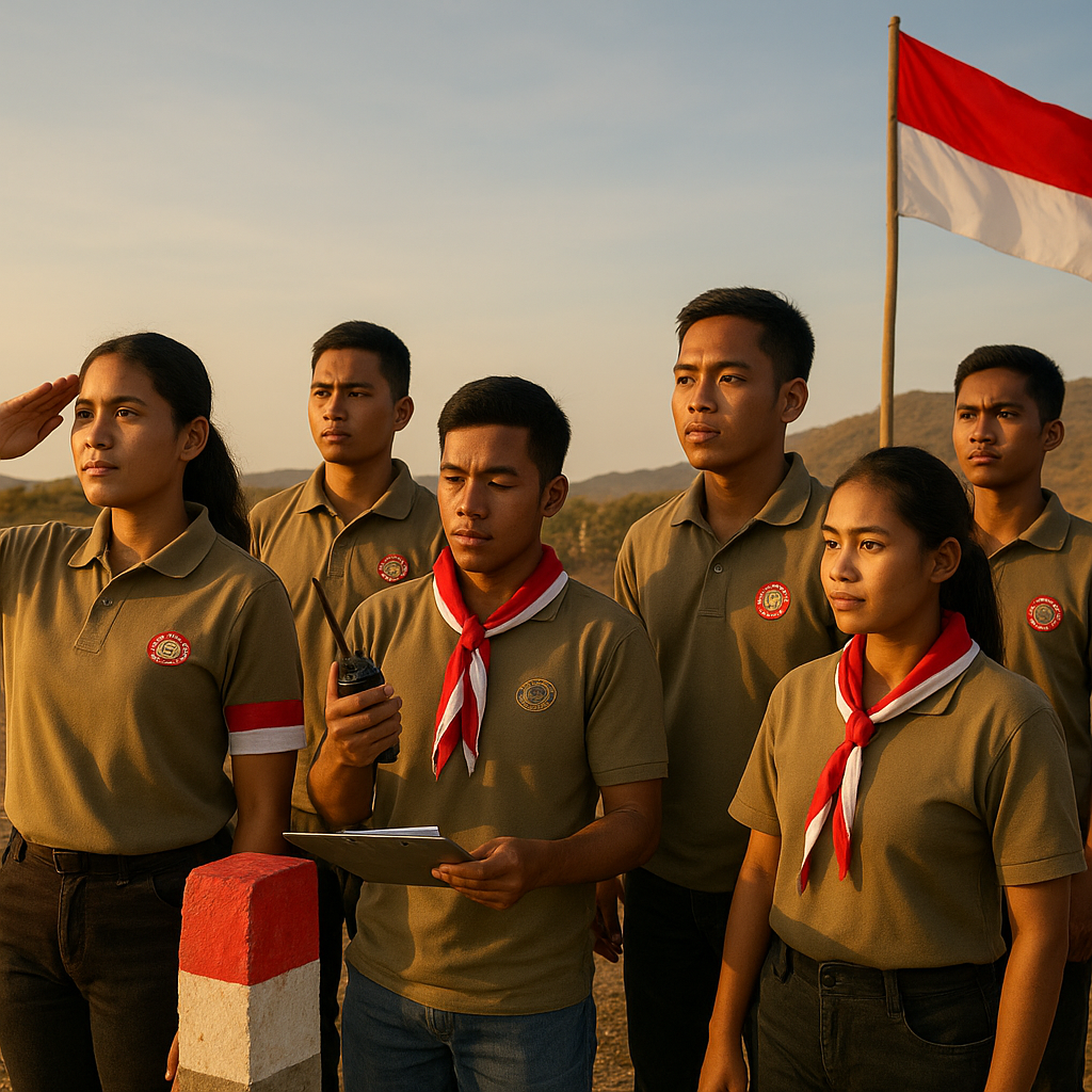 Laskar Merah Putih Motaain: Semangat Muda Menjaga Garis Demarkasi Timor