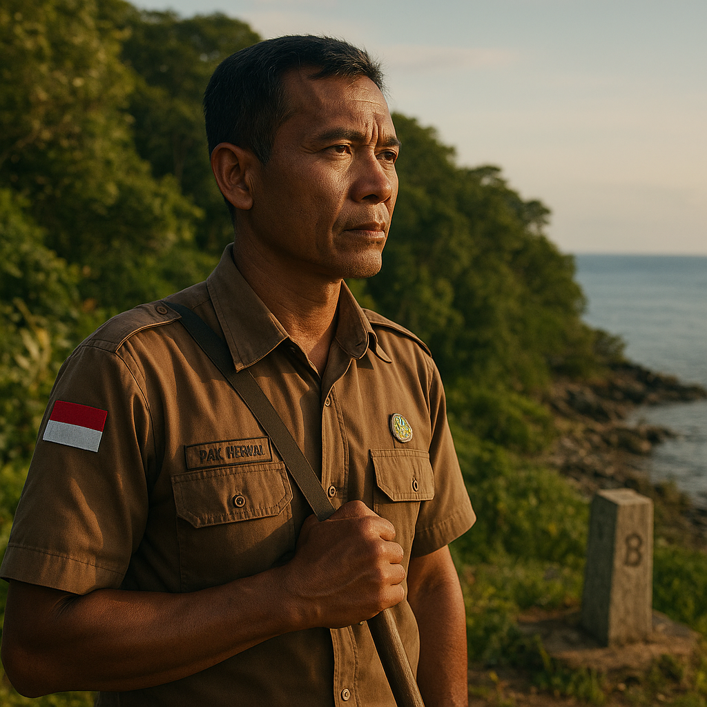 Penjaga Taman Nasional di Pulau Miangas: Menjaga Hutan Terakhir di Titik Terdepan Indonesia