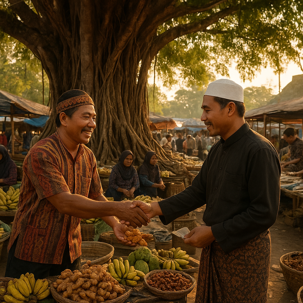 Pasar Beringin di Perbatasan Aruk: Di Mana Dua Budaya Bertemu dan Bertransaksi