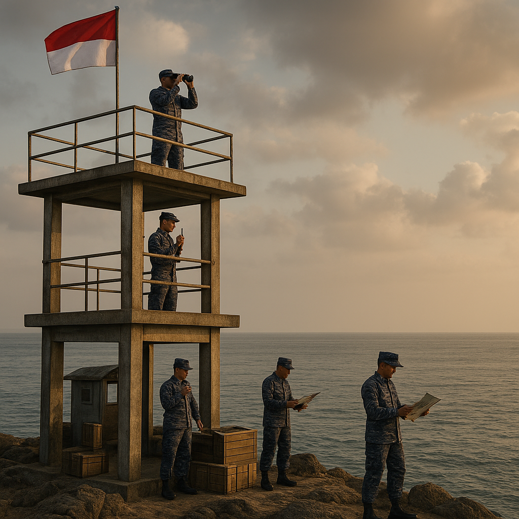 Menara Pandang di Pulau Ndana: Mata Indonesia yang Tak Pernah Tidur
