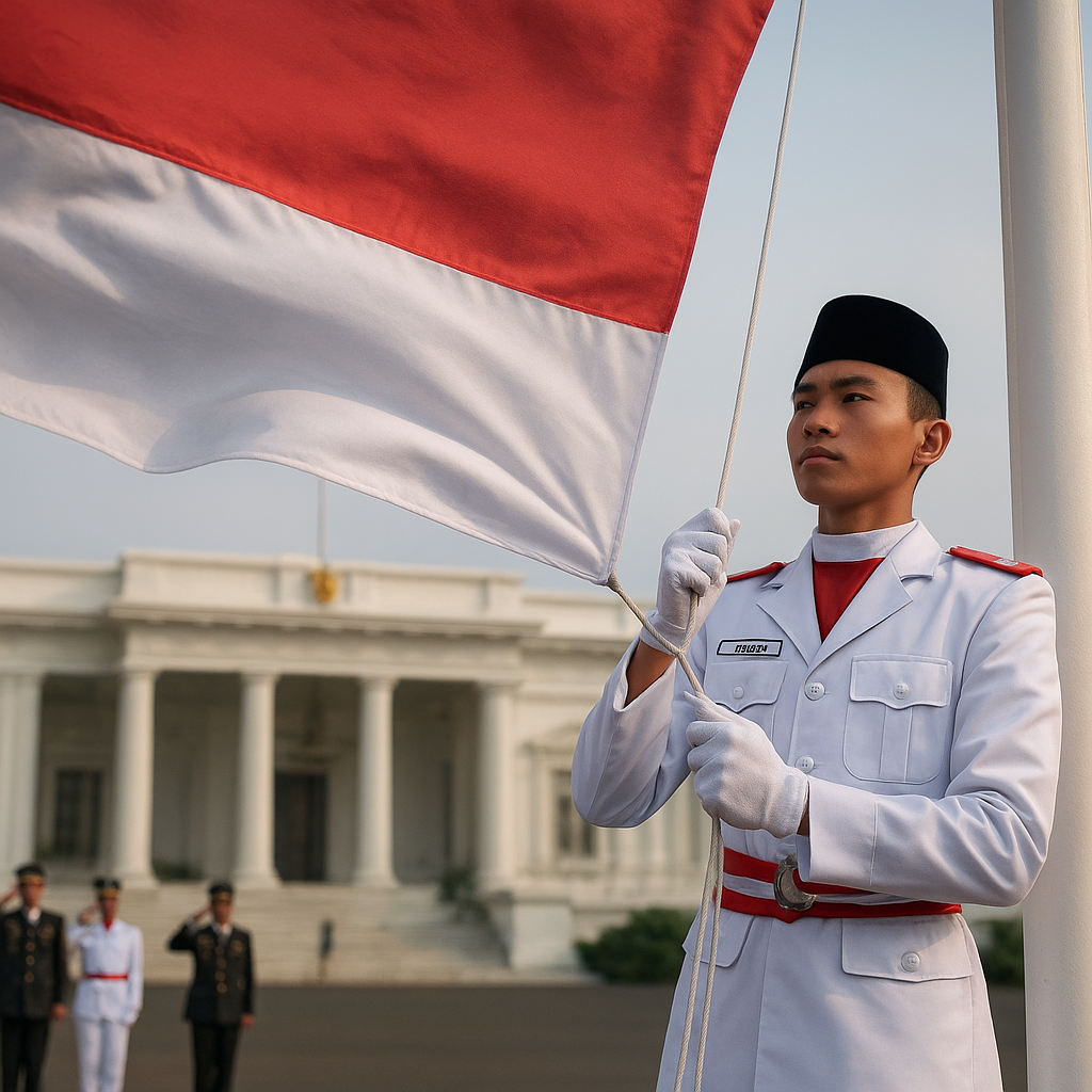 Paskibraka dari Perbatasan: Kisah Anak Miangas yang Kibarkan Merah Putih di Istana