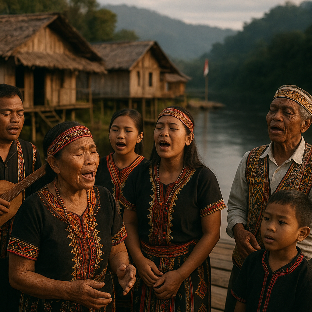 Lagu Daerah di Perbatasan: Nyanyian yang Menjaga Bahasa dan Identitas di Long Nawang