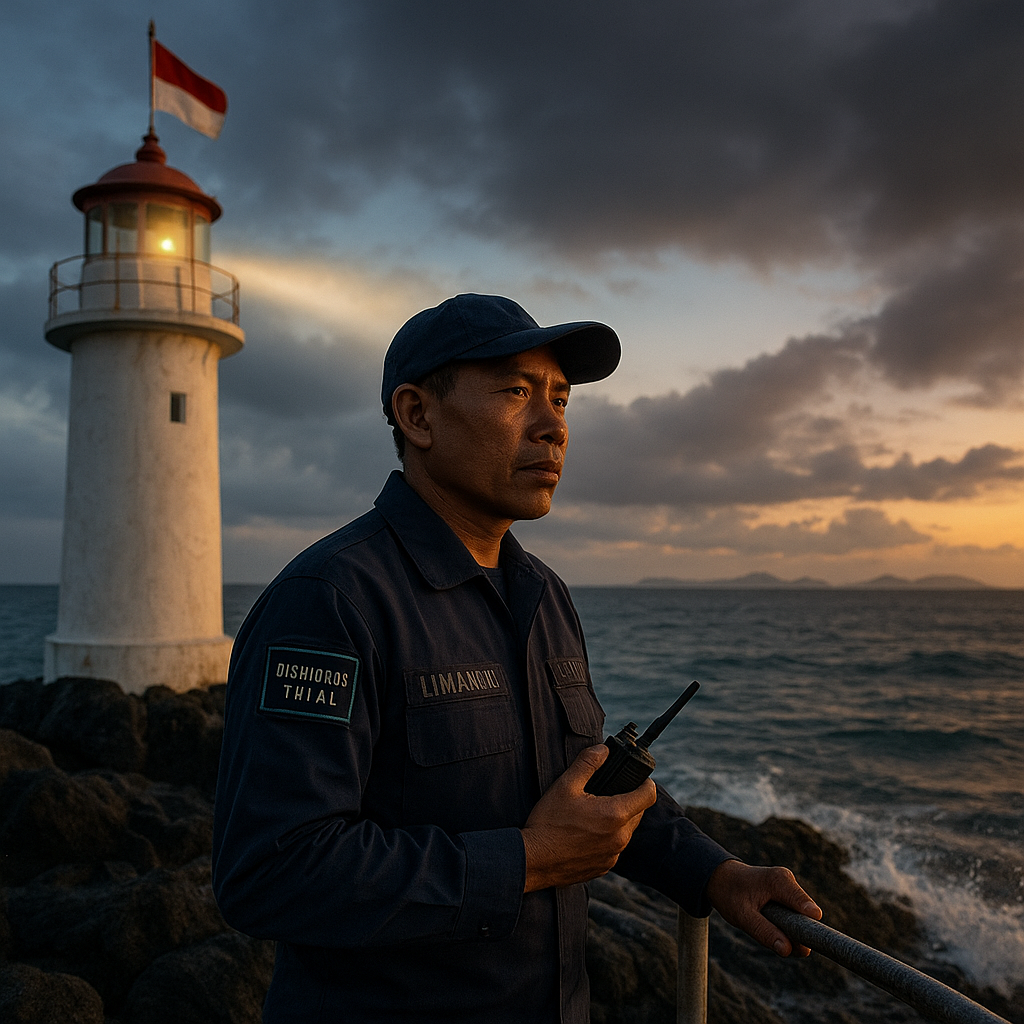 Tegar di Atas Karang: Penjaga Mercusuar Pulau Miangas Tak Kenal Waktu