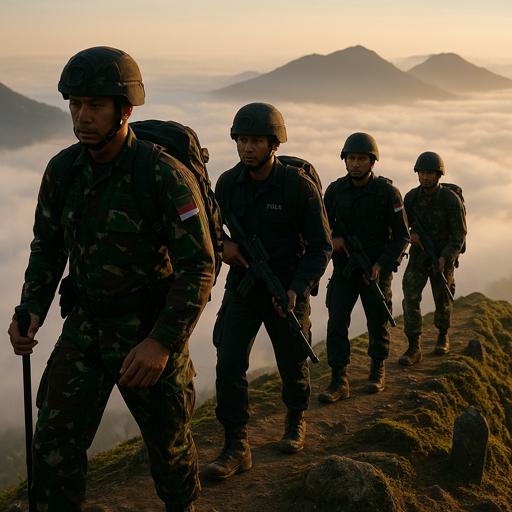 Patroli di Atas Awan: Menjaga Garis Demarkasi di Pegunungan Papua