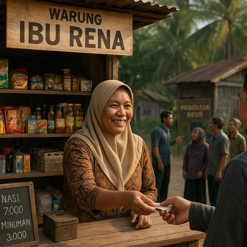 Perempuan Perbatasan di Aruk Menjadi Penggerak Ekonomi Lokal