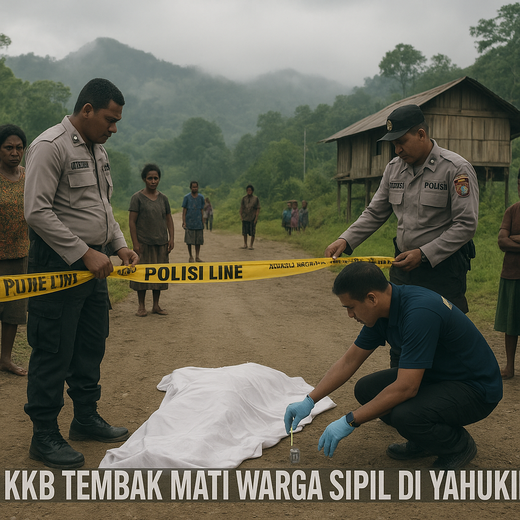KKB Tembak Mati Warga Sipil di Yahukimo, Korban Diduga Mata-mata