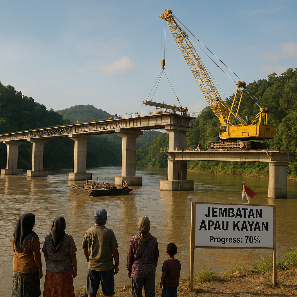 Jembatan Apau Kayan: Menghubungkan yang Terisolasi