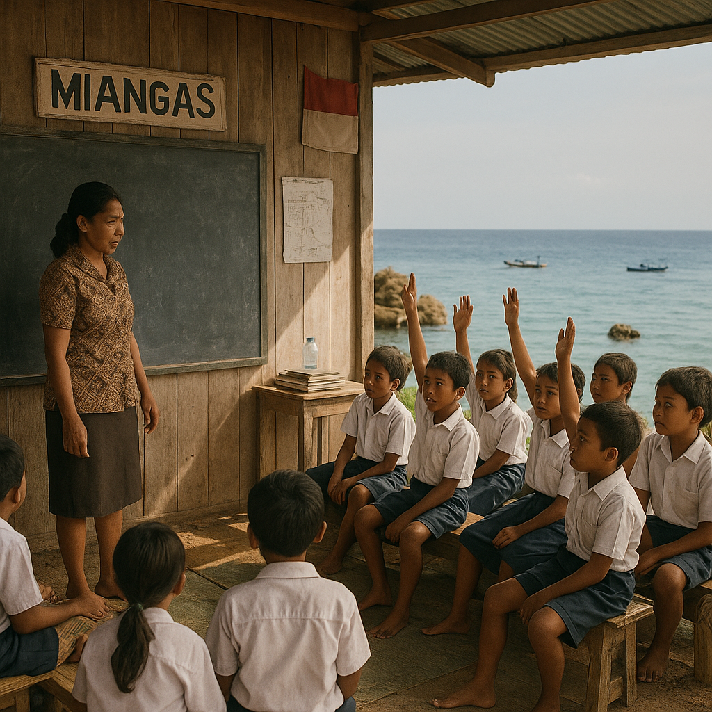 Guru di Perbatasan Miangas: Mengajar di Ujung Negeri
