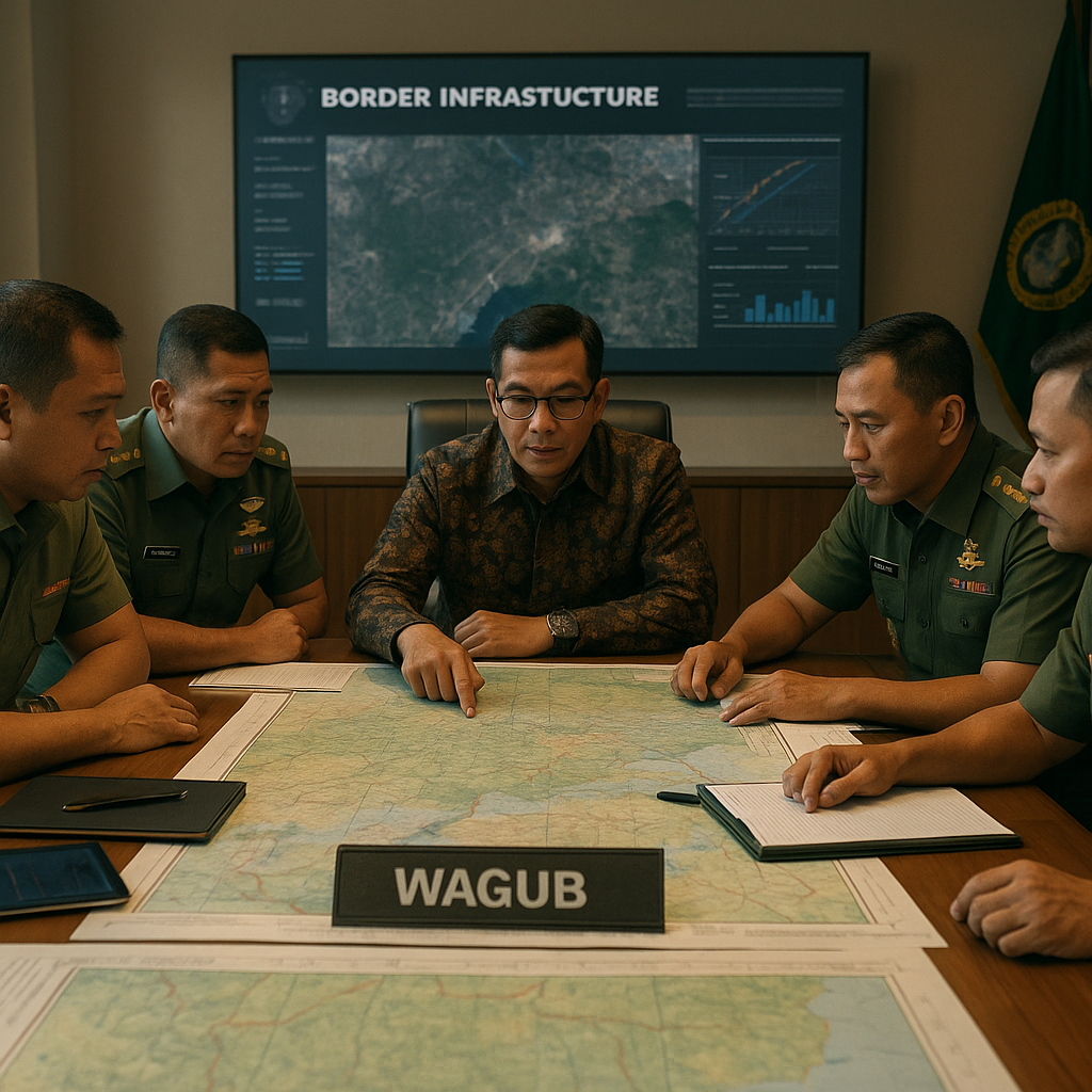 Wagub dan Mabes TNI Sinkronkan Strategi Percepatan Pembangunan Perbatasan
