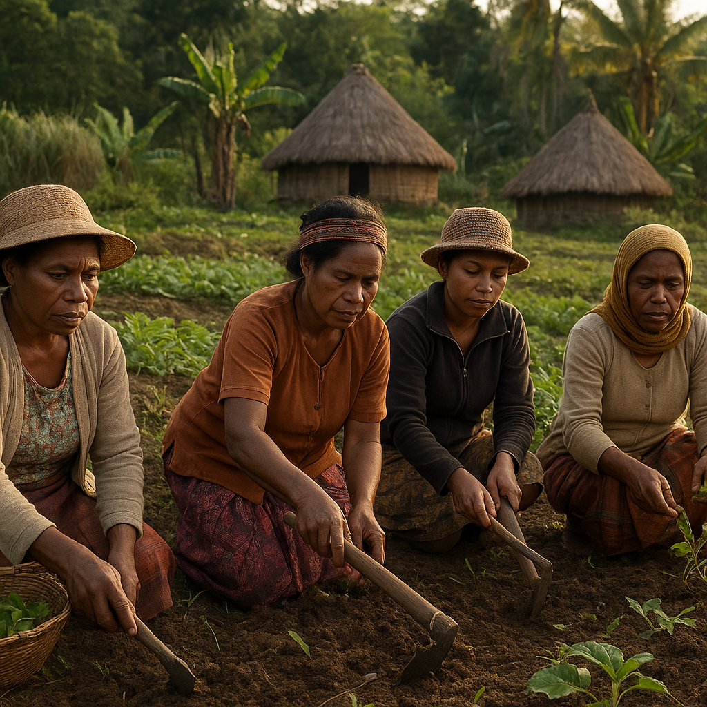 Menjaga Garis Depan dari Honai: Kisah Mama-mama Papua Penjaga Batas Negara