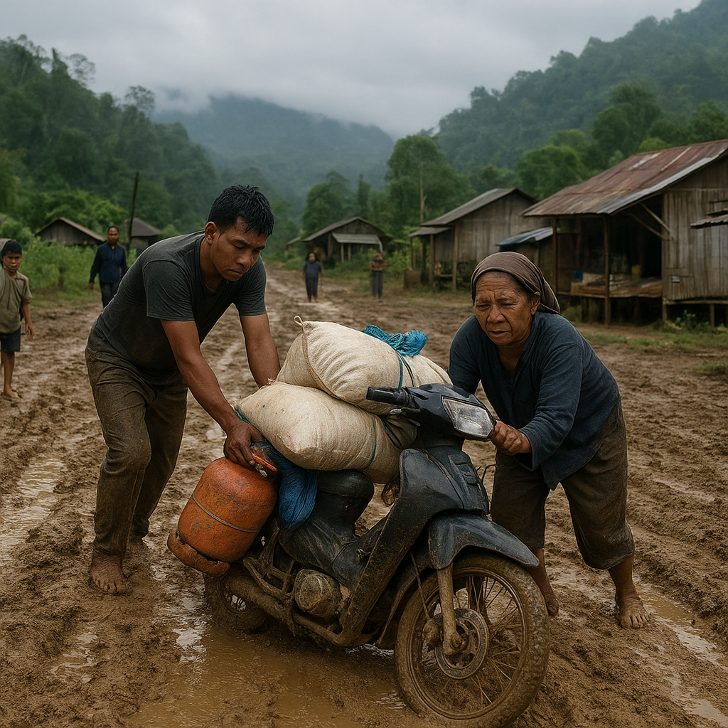 Jalan Rusak, Biaya Hidup Melonjak: Potret Keterisolasian Warga Perbatasan Krayan