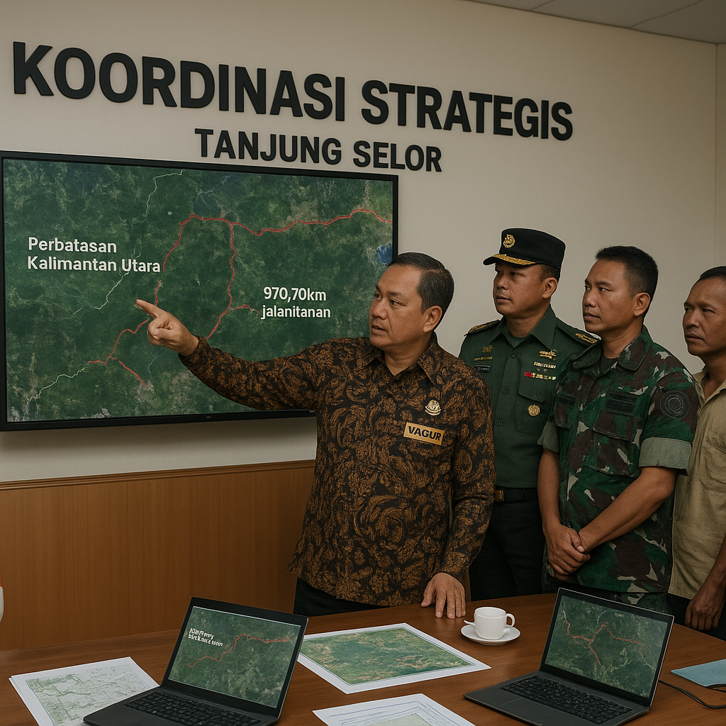 Wagub dan Mabes TNI Sinkronkan Strategi Percepatan Pembangunan Perbatasan