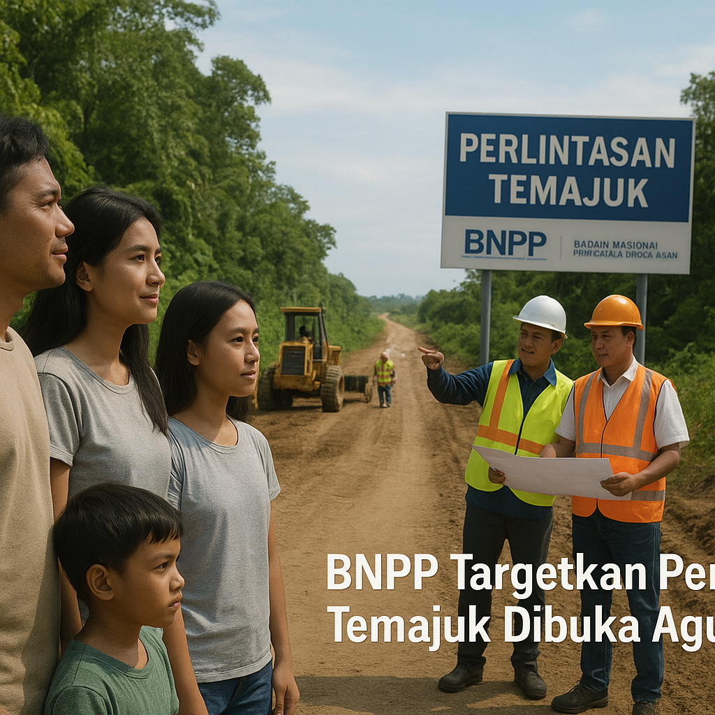 BNPP Targetkan Perlintasan Temajuk Dibuka Agustus 2026