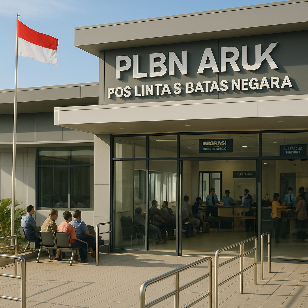 Pos Lintas Batas Negara di Aruk Kini Punya Fasilitas Lengkap, Warga: "Seperti Punya Terminal Sendiri"