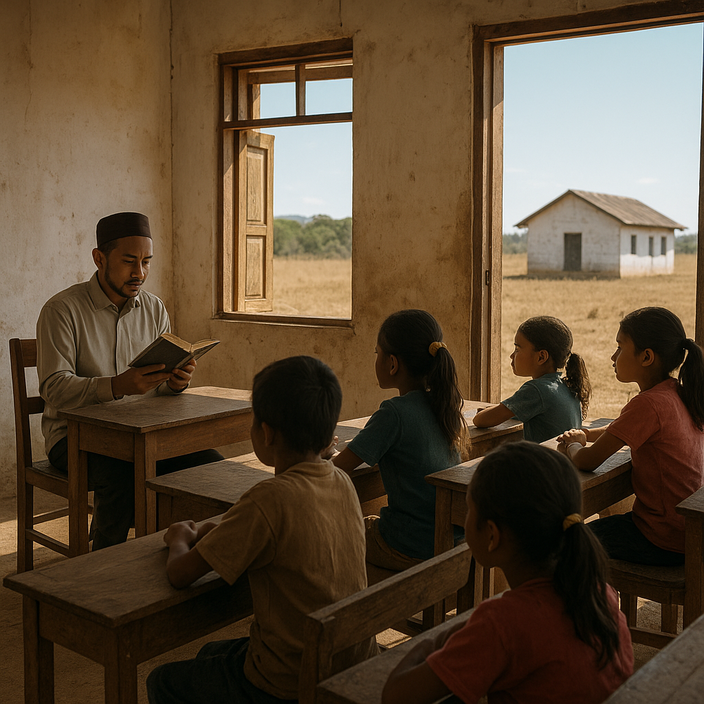 Mimpi Anak-anak Motaain: Sekolah di Perbatasan Timor Leste yang Hanya Terdengar saat Angin Tenang