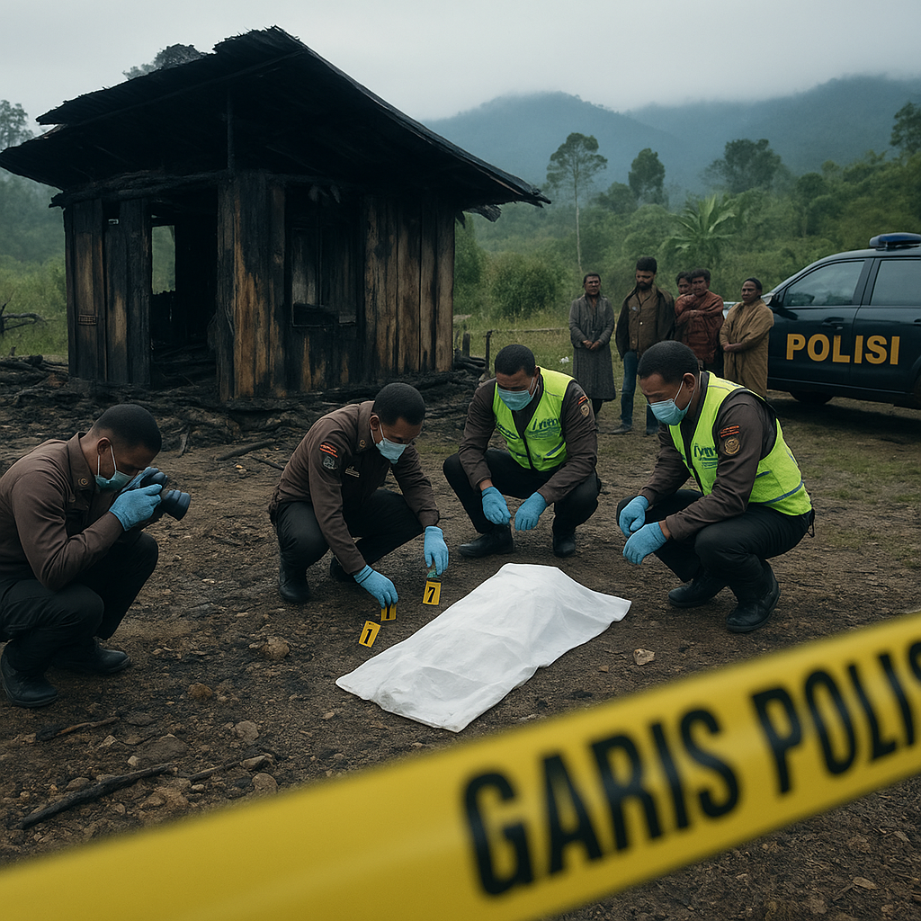 Satu Orang Tewas Akibat Ledakan di Markas KKB Papua