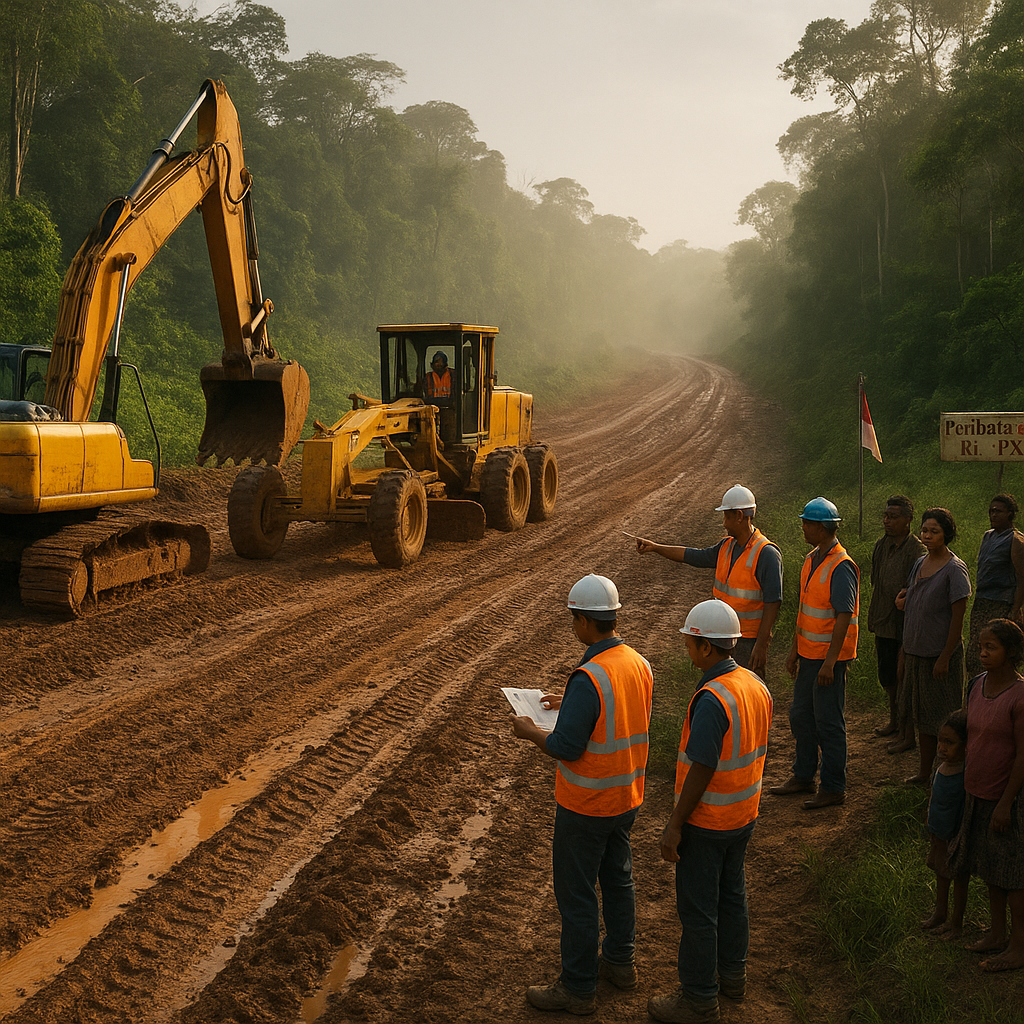 Proyek Jalan Trans-Papua Sektor Merauke-Perbatasan PNG: Mengejar Keterhubungan di Ujung Timur